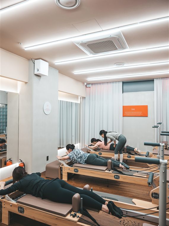 용산점 그룹 레슨 공간